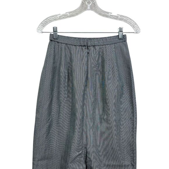 Vtg Pendleton Classic‎ Womens Wool Long Skirt Stretch Elastic Waist Lined Gray 6 - Picture 4 of 5